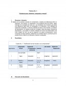 Sustancia pura, elemento, compuesto y mezcla.