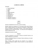 La dama de la lámpara.