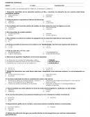 EXAMEN DE CIENCIAS III (QUIMICA)