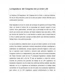 La LXII legislatura del Congreso de La Unión