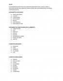 SE RECOMIENDA IDENTIFICAR LOS ELEMENTOS NECESARIOS PARA LLEVAR A CABO LA ACTIVIDAD DENTRO DE LA MESA DE TRABAJO COMO SON LAS HERRAMIENTAS UTILIZADAS CONSTANTEMENETE.