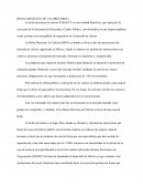 La bolsa mexicana de valores SAB de CV es una entidad financiera, que opera por la concesión de la Secretaria de Hacienda y Crédito Público, convirtiéndose en una empresa pública cuyas acciones son susceptibles de negociarse en el mercado de valores