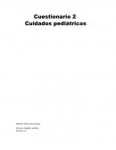 Cuestionario Cuidados pediátricos