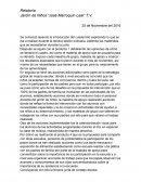 Relatoría Jardín de Niños “José Marroquín Leal” T.V. 25 de Noviembre del 2016