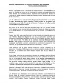 Reseña historica E.I.B cecilia bazan de segura.