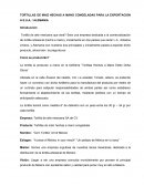 TORTILLAS DE MAIZ HECHAS A MANO CONGELADAS PARA LA EXPORTACION A E.U.A. / ALEMANIA