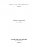 Determinación de la Base estereoscópica.