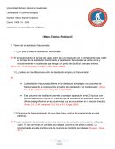 Laboratorio del curso: Química Orgánica 1