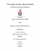 BPM en el restaurant LOS DELFINES 2”