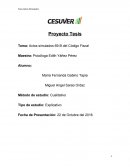 Actos simulados 69-B del Código Fiscal