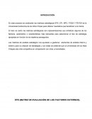 Las matrices estratégicas EFE, EFI, MPC, FODA Y PEYEA