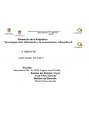 Tecnologías de la información y la comunicación: Informática 3