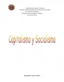 Capitalsimo y socialismo.