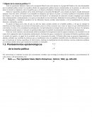 Objeto de la ciencia politica.