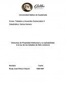 Curso: Tratados y Acuerdos Comerciales II
