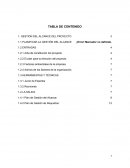 GESTIÓN DEL ALCANCE DEL PROYECTO. HERRAMIENTAS Y TÉCNICAS