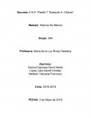 Conformación de la de la anarquía en México del siglo XIX