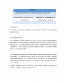 MATRIZ 1 ¿EN QUÉ CONSISTE EL PROCESO DE SECULARIZACIÓN?
