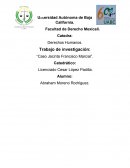 Trabajo de investigación: “Caso Jacinta Francisco Marcial”.