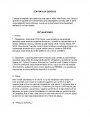 Contrato de depósito que celebra por una parte el señor Allan Bryan Ortíz García a quien en lo siguiente se le denominara como depositante y por otra parte el señor Jorge Alejandro García Vázquez, a quien se le denominara como depositario respecto 