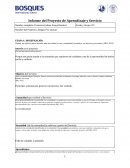 Definir un objetivo para abordar una necesidad en una comunidad, basándose en intereses personales (IBO, 2015)