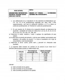 Las calificaciones de un estudiante en tres exámenes de Matemáticas son: 2.5; 3.9; 4.4 Si las ponderaciones asignadas son: 20%, 35% y 45% respectivamente