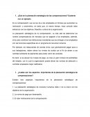 ¿Qué es la planeación estratégica de las compensaciones? Sustente con un ejemplo.