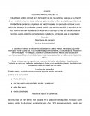 Deficiniones DESCRIPCIÓN DEL PROYECTO