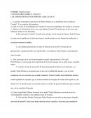 Cuestionario sobre el ensayo de Juan Rulfo