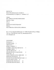 PROYECTO CAFETALERO.. Página 1