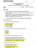 Prueba cuentos de amor locura y muerte.