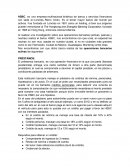 HSBC, es una empresa multinacional británica de banca y servicios financieros