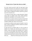 El libro Comer bien tiene su chiste