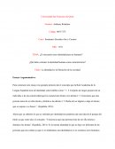 ¿Es necesario tener identidad para ser humano? La identidad es la liberación de la sociedad