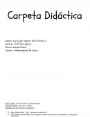 Espacio Curricular: Espacio de la Práctica 3