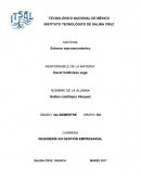 Entorno macroeconómico. ECONOMÍA DE MÉXICO