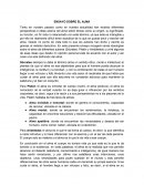 Ensayo sobre el alma.