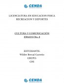Cultura y Comunicacion.
