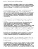 Ensayo del fenomeno de las ciudades inteligentes