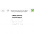 ﻿Programas matemáticos algoritmos Java