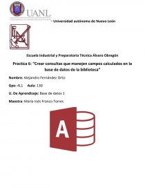 Base de datos.. Página 1