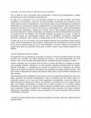 Escribe, ¿En qué consiste el ideal latino de la humanitas?