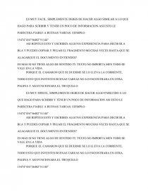ESTE ES UN TRABAJO PARA BUENAS TAREAS.. Página 1