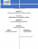Actividad 1 Explicaciones de la conducta criminal