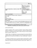 La gran depresión en América Latina 1940-1950.