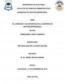 EL LIDERAZGO Y SU INCIDENCIA EN LA CARRERA DE GESTION EMPRESARIAL