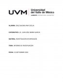 Informe estadístico.