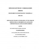 VENTAJAS DE UTILIZAR LA TECNOLOGÍA LTE TDD 3.5GHZ DE AIRSPAN PARA EL CRECIMIENTO DE LOS ENLACES CORPORATIVOS DE CLARO EN CENTRO AMÉRICA