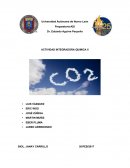 Actividad integradora quimica. Pasos del ciclo del carbono
