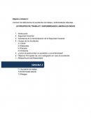 Accidentes y Enfermedades laborales.